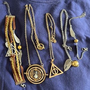 NWOT 5pc Harry Potter Jewelry Set